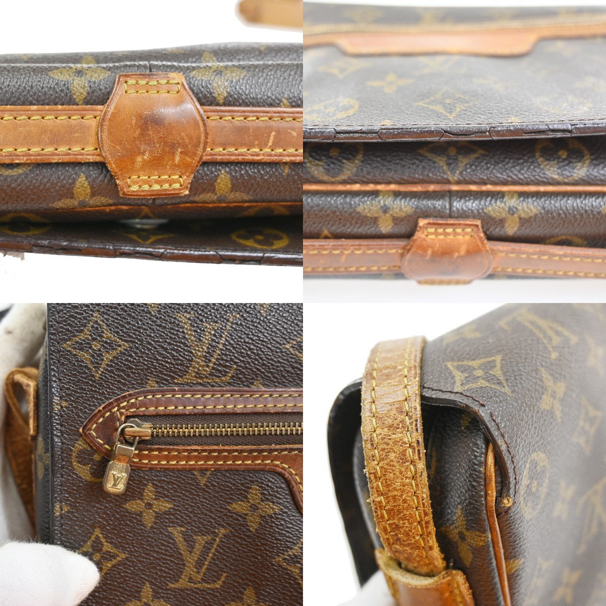 LOUIS VUITTONI Saint Germain 28 Shoulder Bag Monogram Leather BN M51207 66SA035