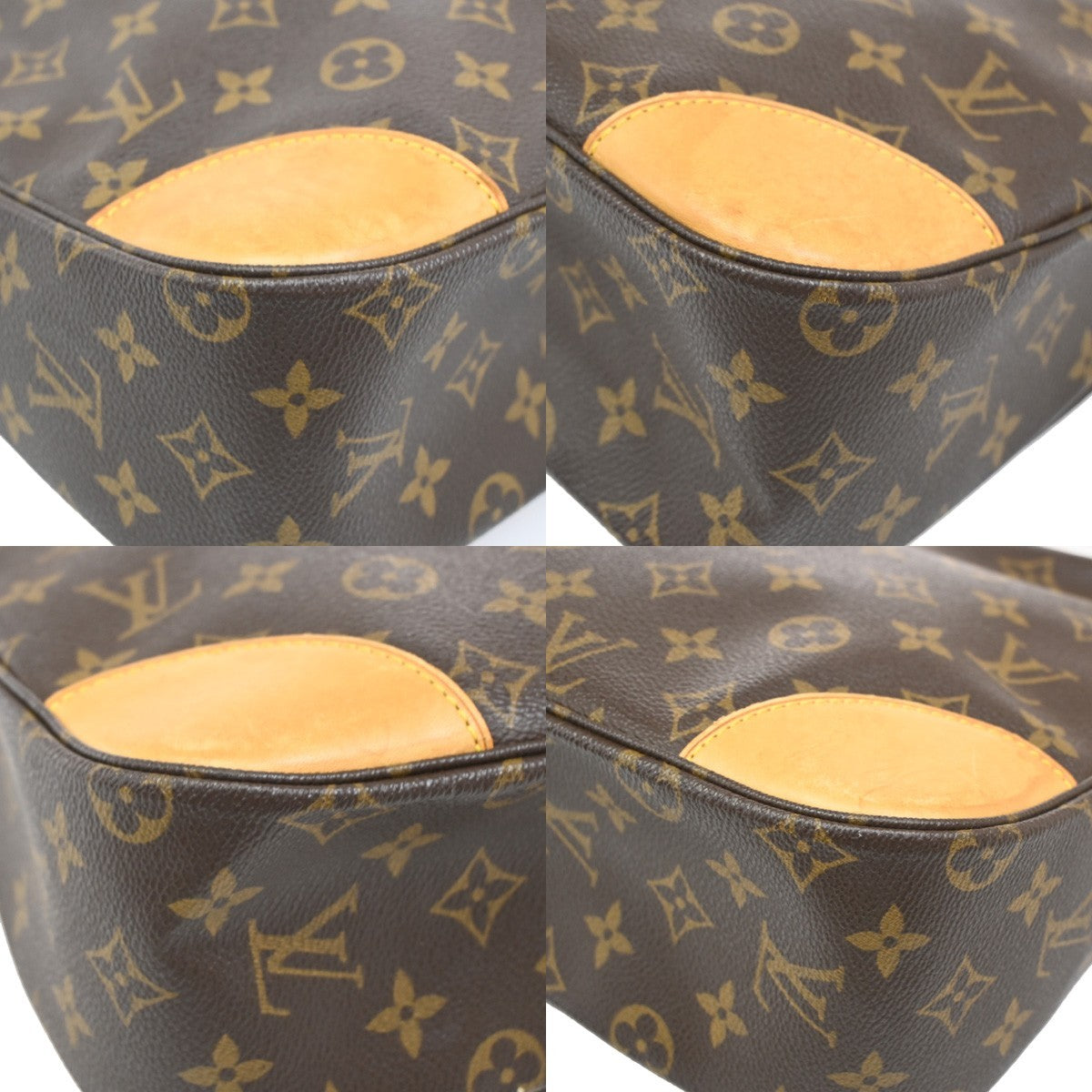 LOUIS VUITTON Boulogne 30 Shoulder Bag Monogram Leather Brown M51265 79DA177
