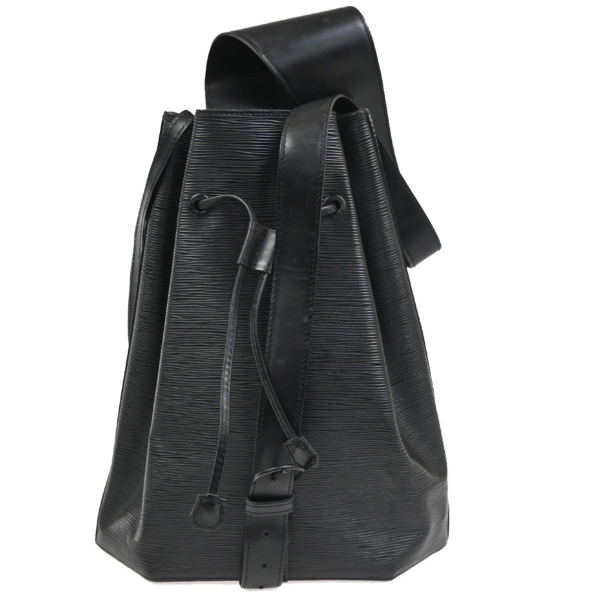 LOUIS VUITTON Sac A Dos Shoulder Bag Epi Leather Black France M80153 34CA829