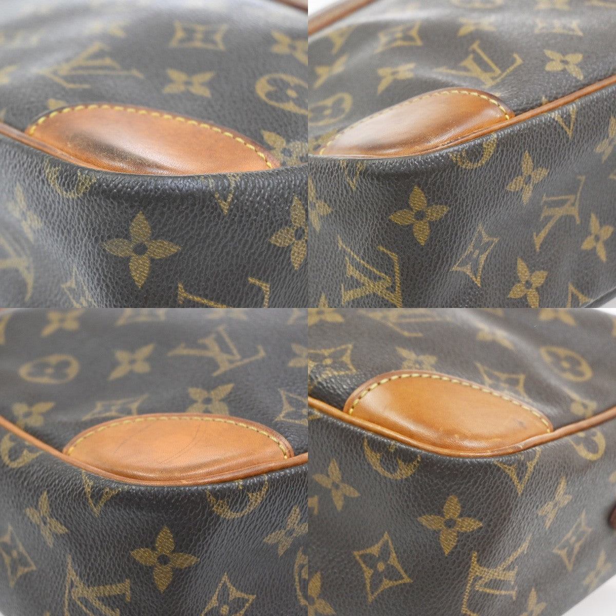 LOUIS VUITTON Trocadero 30 Shoulder Bag Monogram Leather Brown M51272 31CA822
