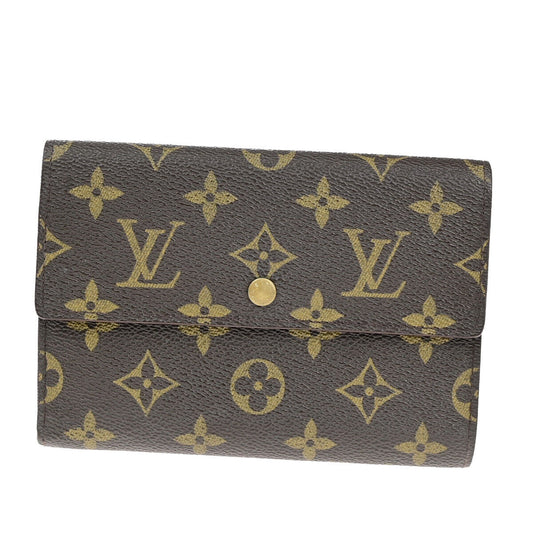 LOUIS VUITTON Porte Tresor Etui Papier Trifold Wallet Monogram BN M61202 01YE842