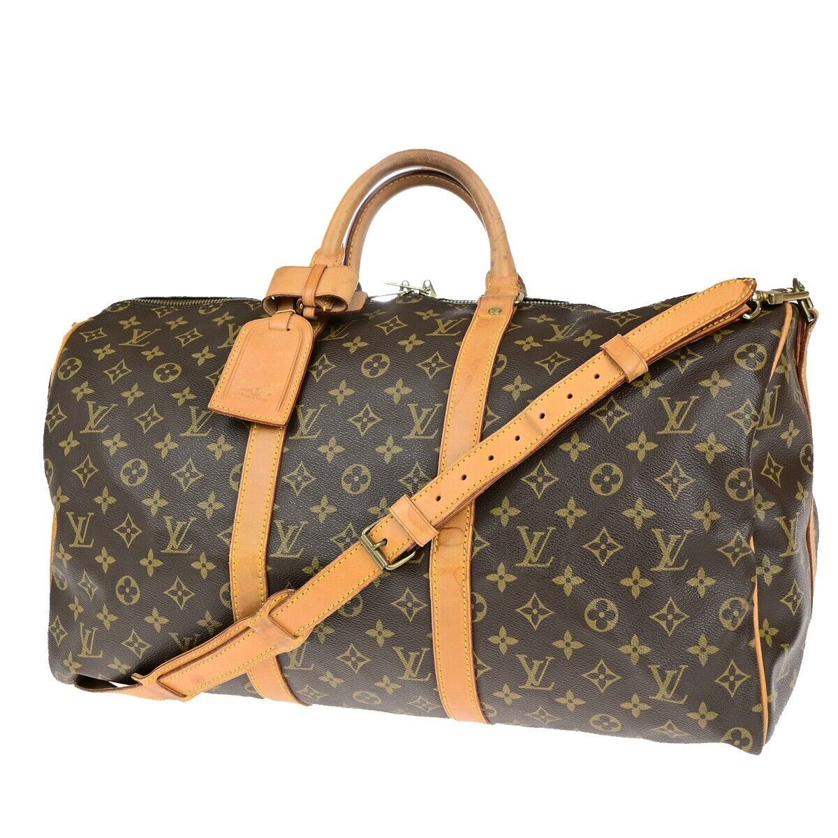 LOUIS VUITTON Keepall Bandouliere 50 2Way Hand Bag Monogram BN M41416 17ED321