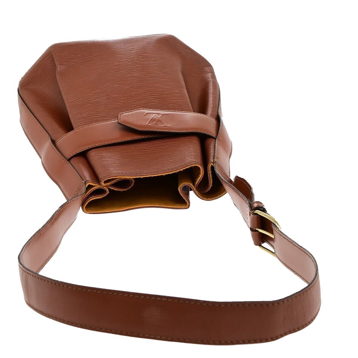 LOUIS VUITTON LV Sac De Paul PM Shoulder Bag Epi Leather Brown M80193 69ED596