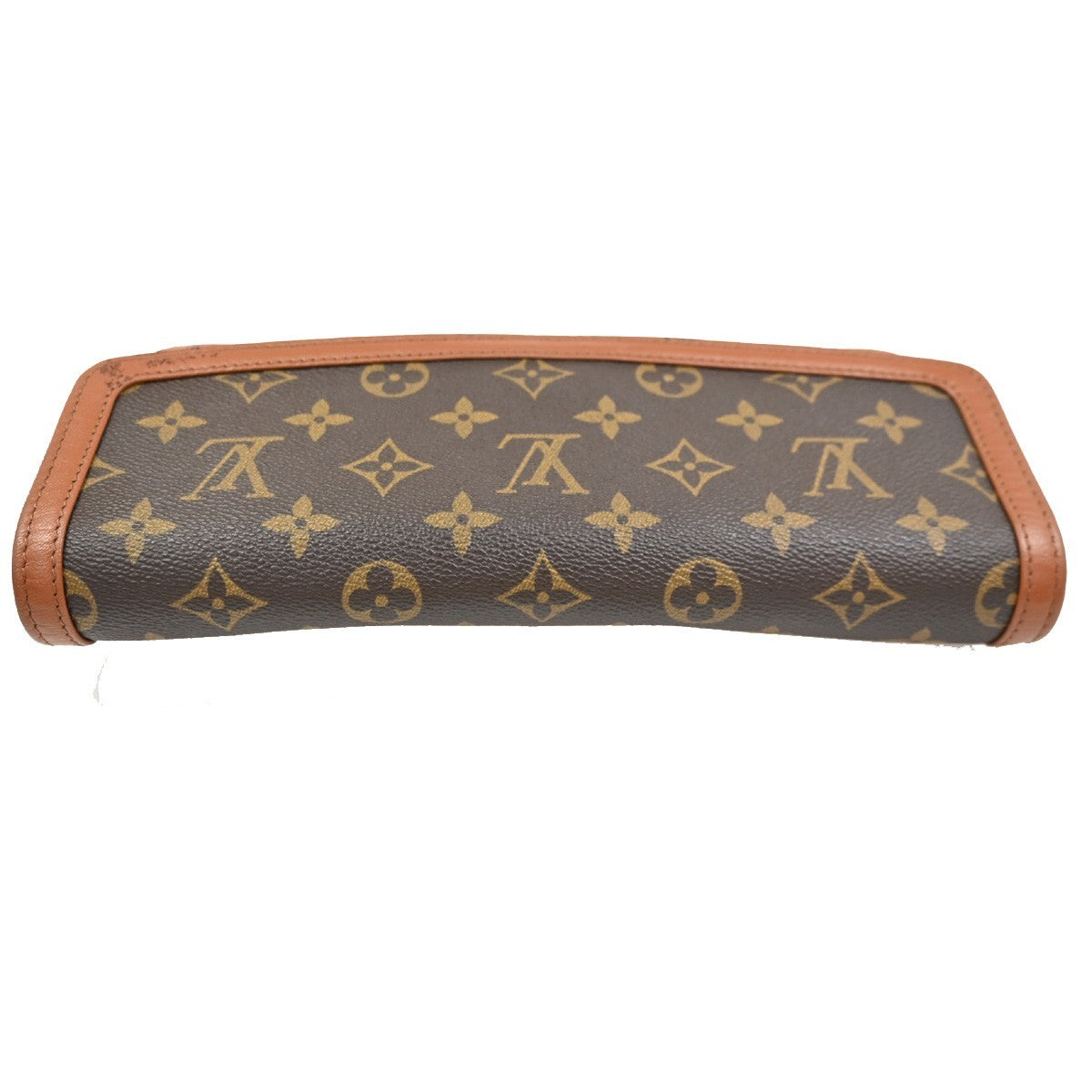 LOUIS VUITTON Pochette Dam PM Clutch Hand Bag Monogram Leather BN M51812 05PA047