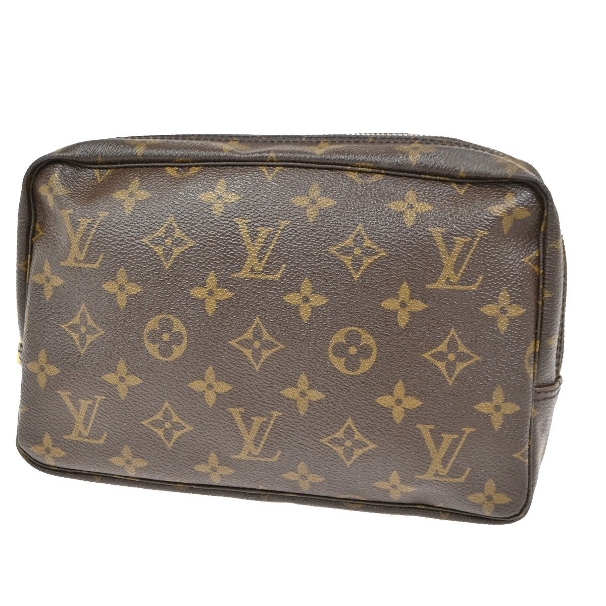 LOUIS VUITTON Trousse Toilette 23 Clutch Hand Bag Monogram Brown M47524 05YJ066