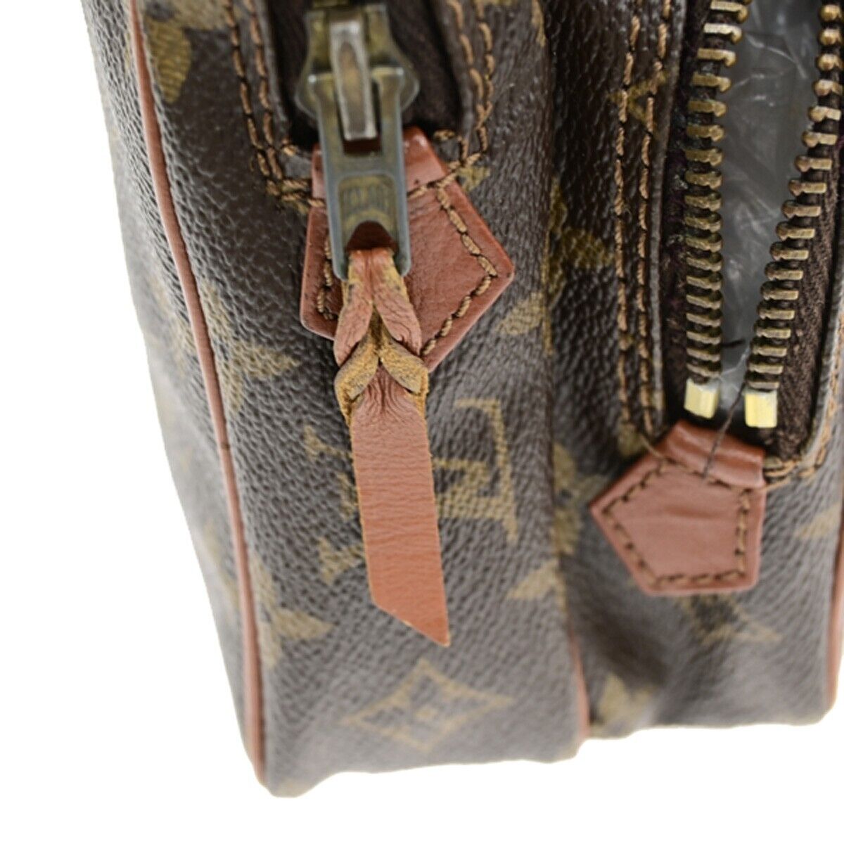 LOUIS VUITTON Mini Amazon Shoulder Bag Monogram Leather Brown M45238 09EE016