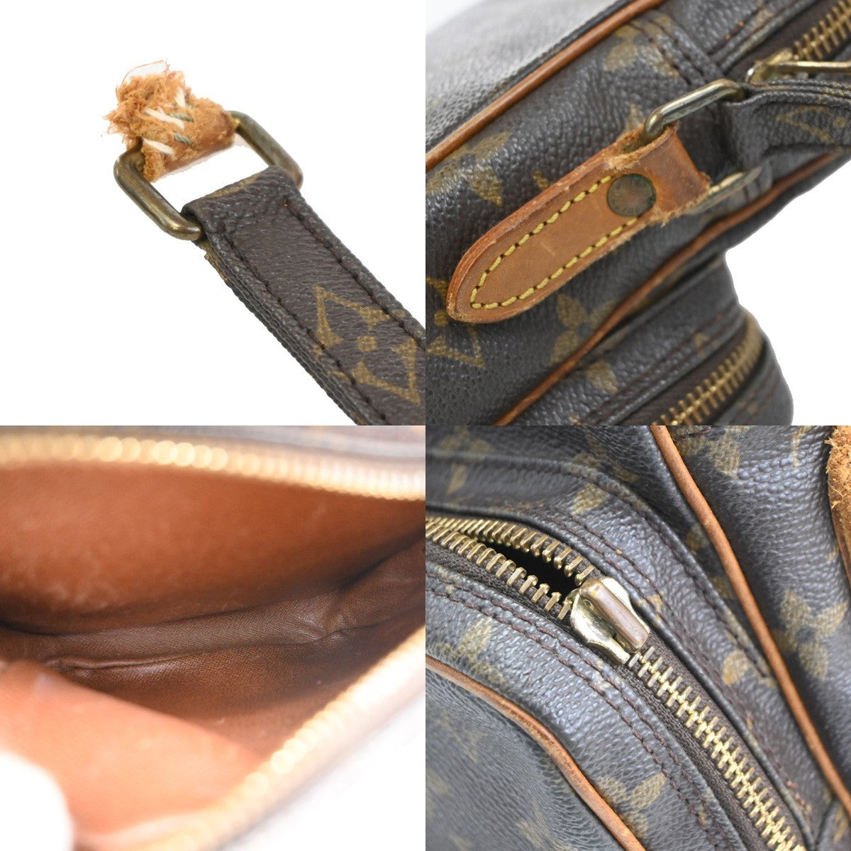 LOUIS VUITTON Amazon Crossbody Shoulder Bag Monogram Leather BN M45236 05CB007