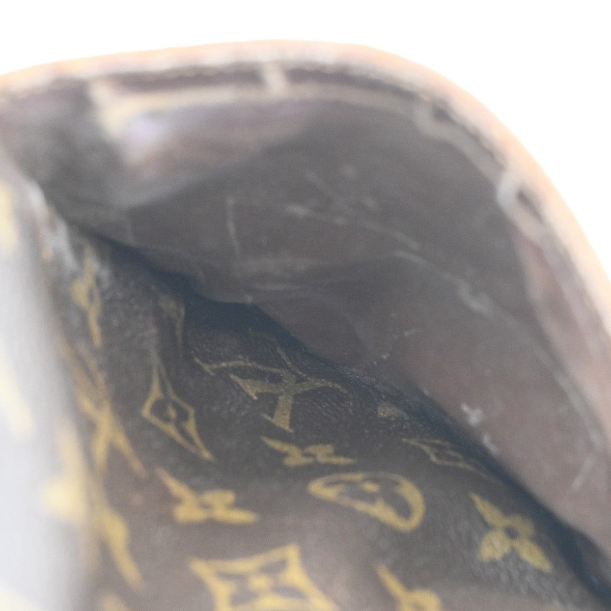 LOUIS VUITTON Danube Shoulder Bag Monogram Leather Brown France M45266 31SA118