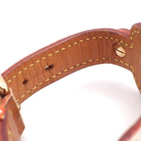 LOUIS VUITTON Porte Adresse Bracelet Bangle Monogram Multi White M92594 04MA180