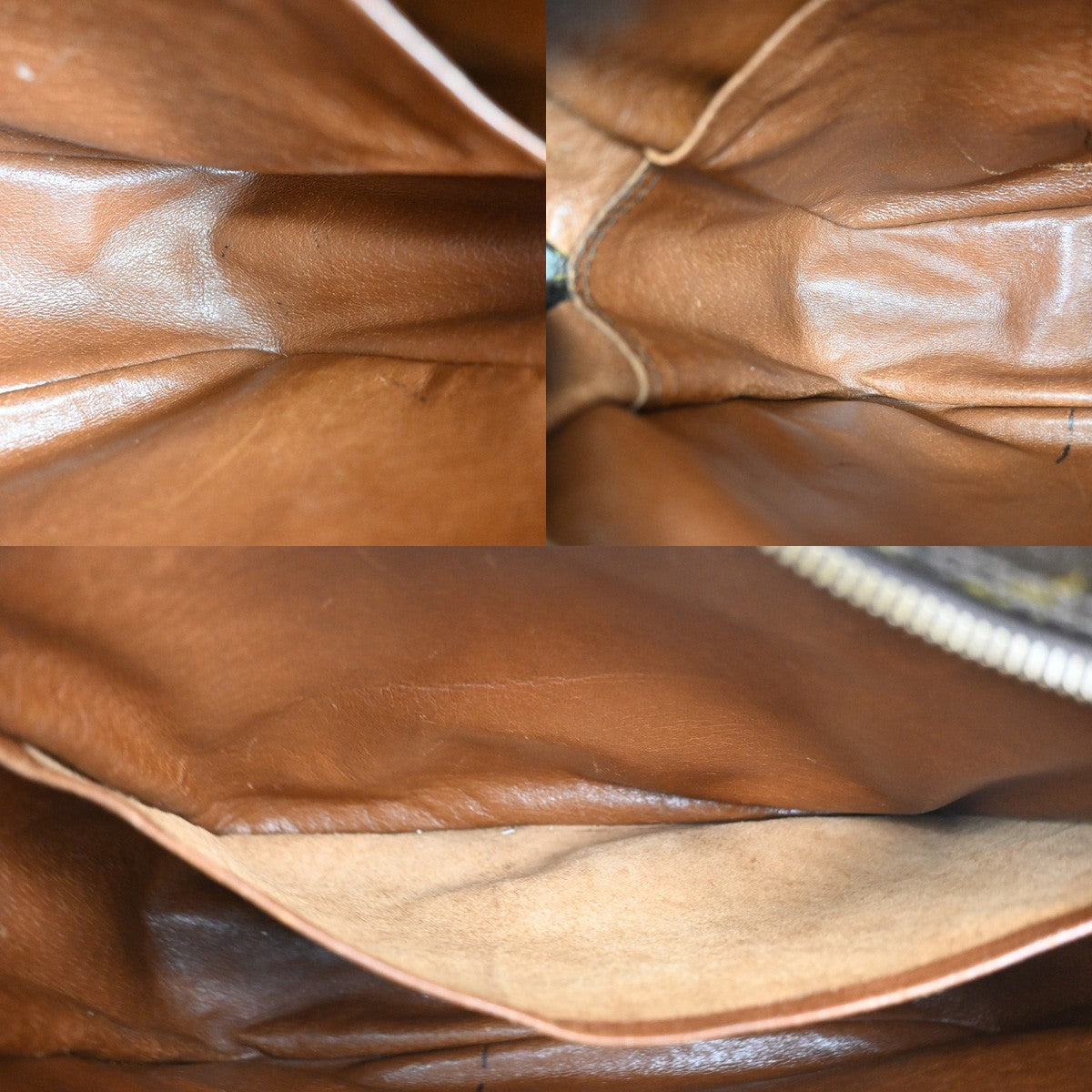 LOUIS VUITTON Nile Migratoire Shoulder Bag Monogram Leather Brown M45244 04TA203
