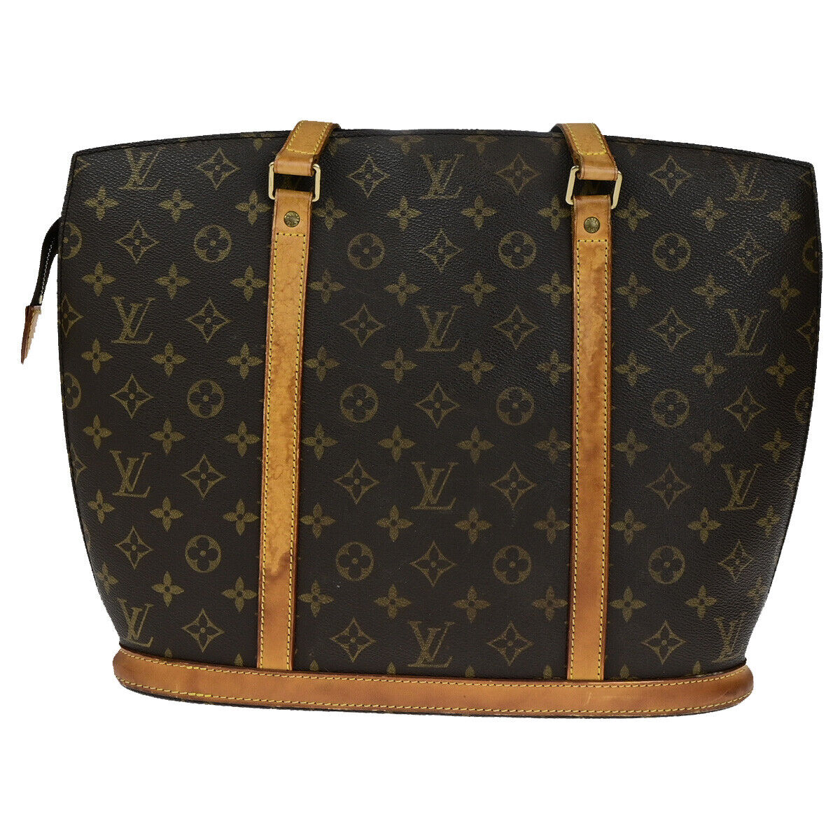 LOUIS VUITTON Babylone Shoulder Bag Monogram Leather Brown France M51102 83YG587