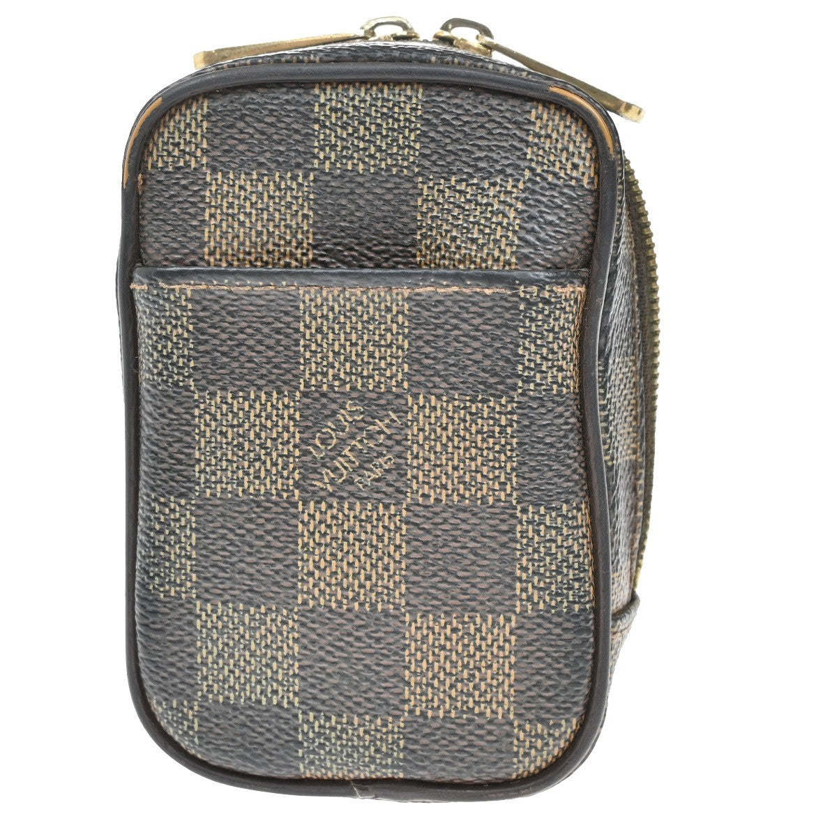 LOUIS VUITTON Etui Okapi PM Shoulder Pouch Bag Damier Ebene Brown N61738 30KB575