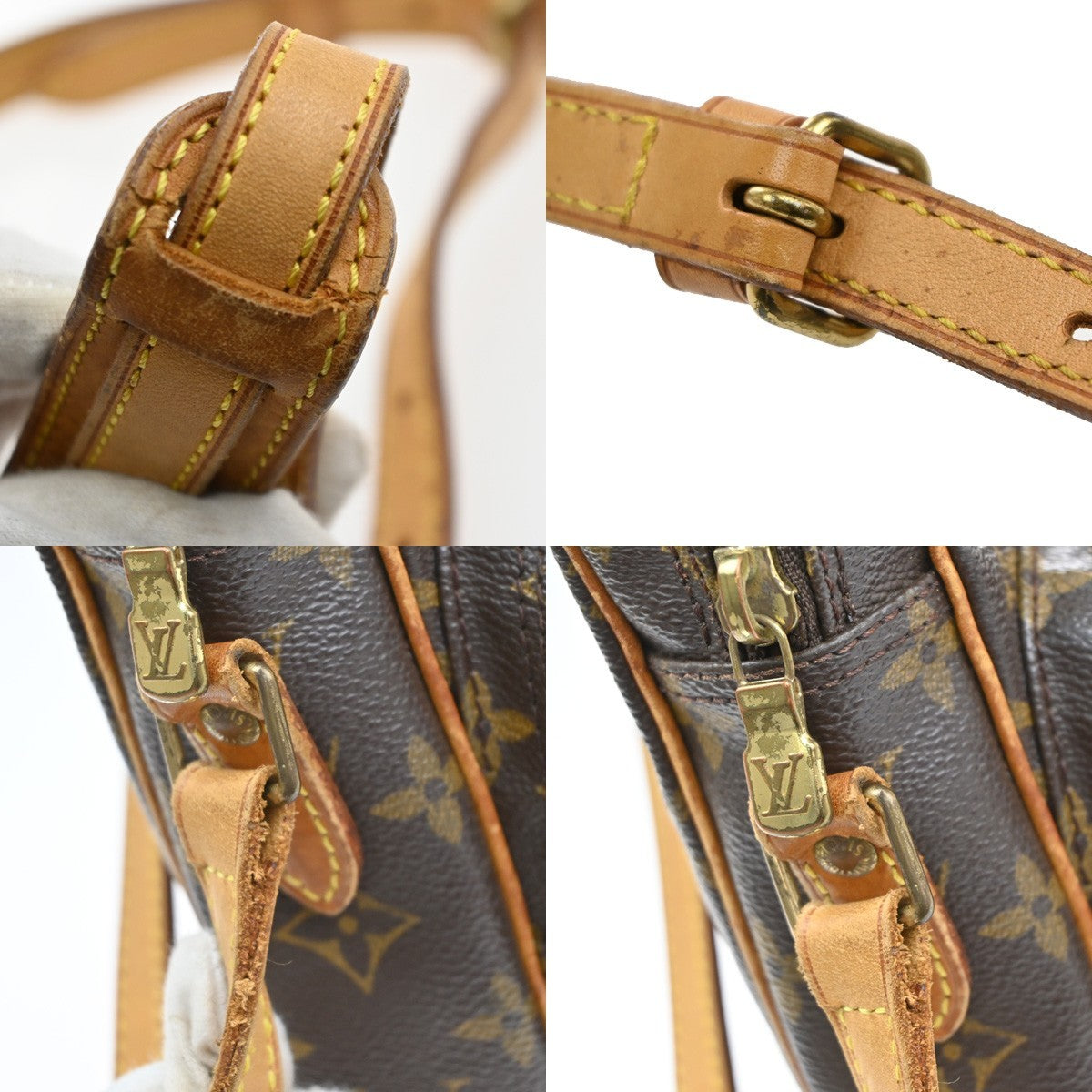 LOUIS VUITTON Amazon Crossbody Shoulder Bag Monogram Leather BN M45236 30MA644