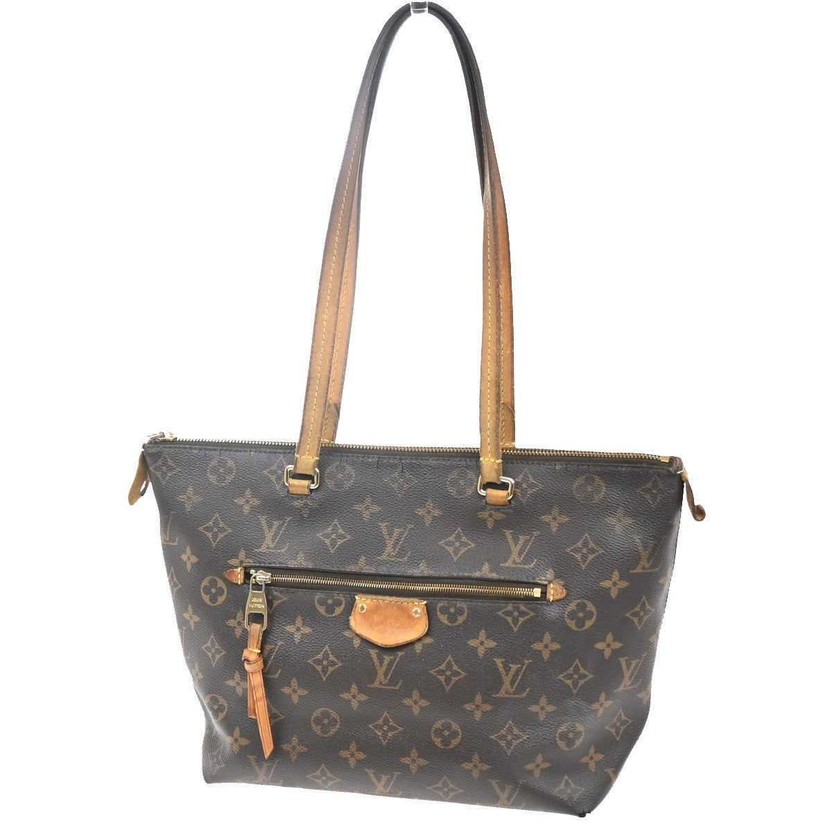 LOUIS VUITTON LV Iena PM Shoulder Bag Monogram Leather Brown M42268 65MA041