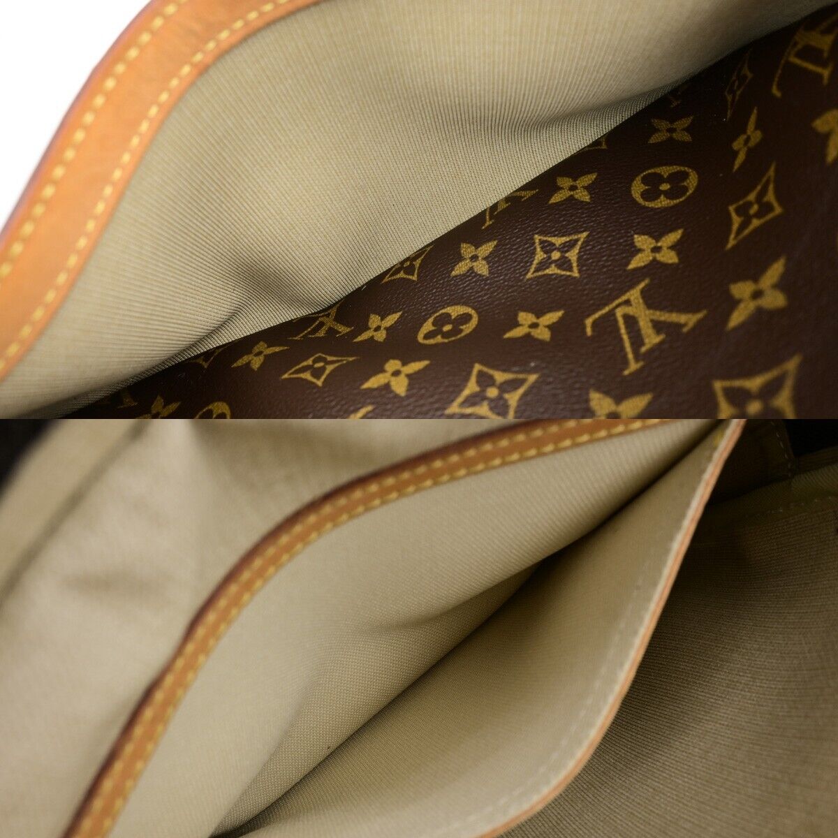 LOUIS VUITTON Reporter PM Crossbody Shoulder Bag Monogram Leather M45254 17ED015