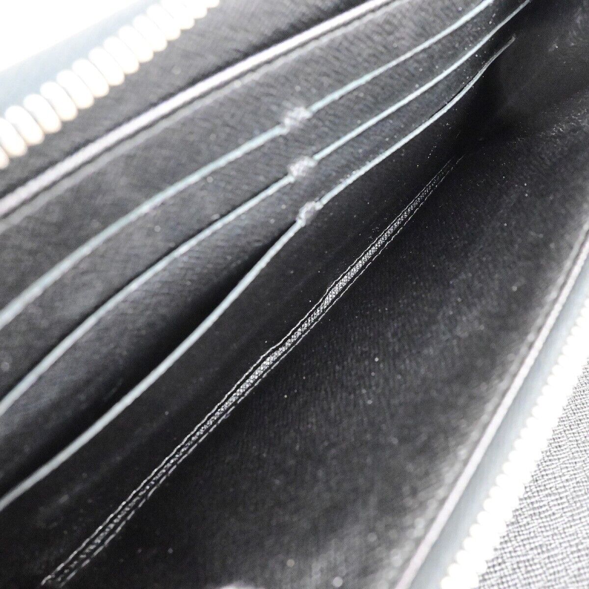 LOUIS VUITTON Zippy Organizer Long Bifold Wallet Damier Graphite N63077 82EB838