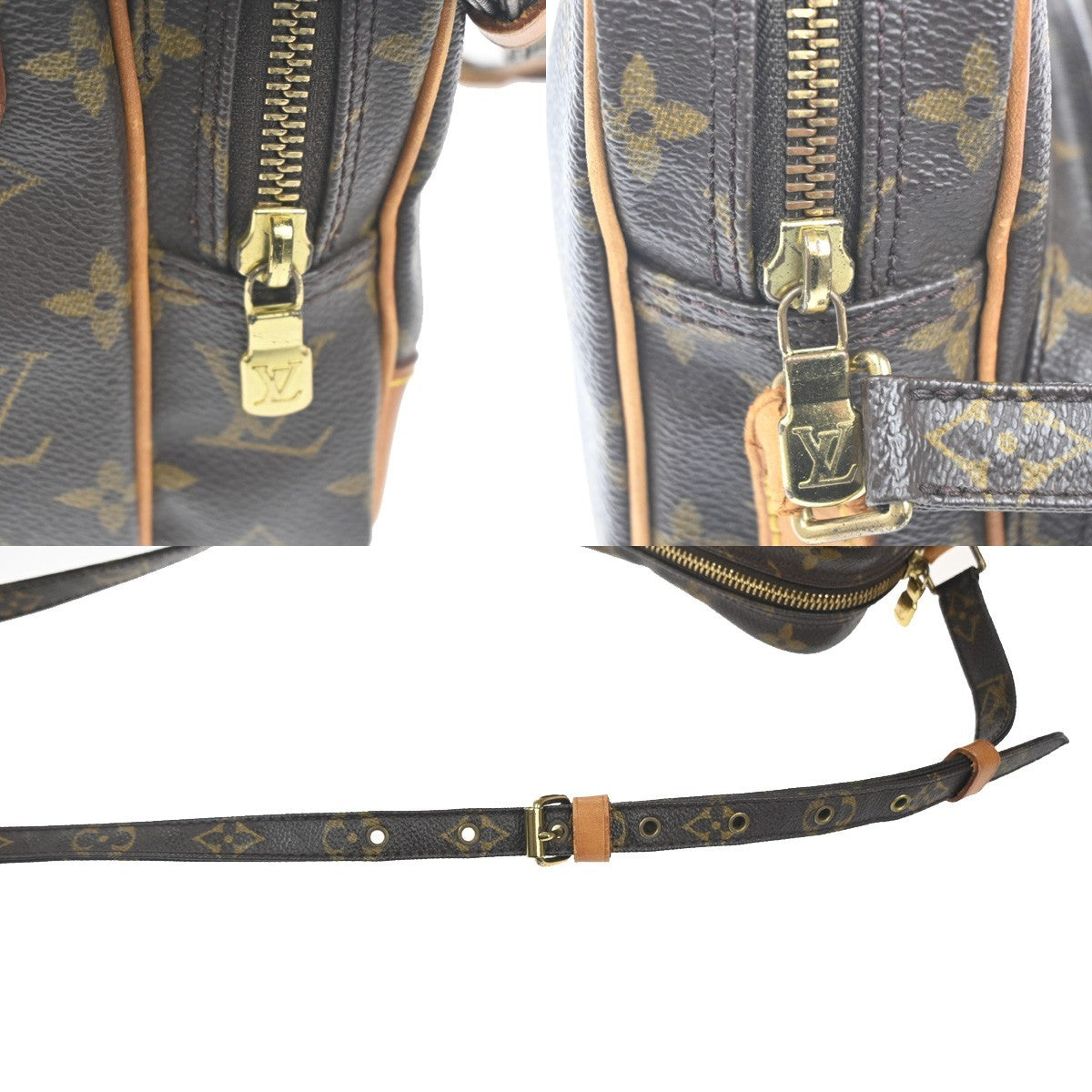 LOUIS VUITTON Amazon Crossbody Shoulder Bag Monogram Leather BN M45236 81KP545