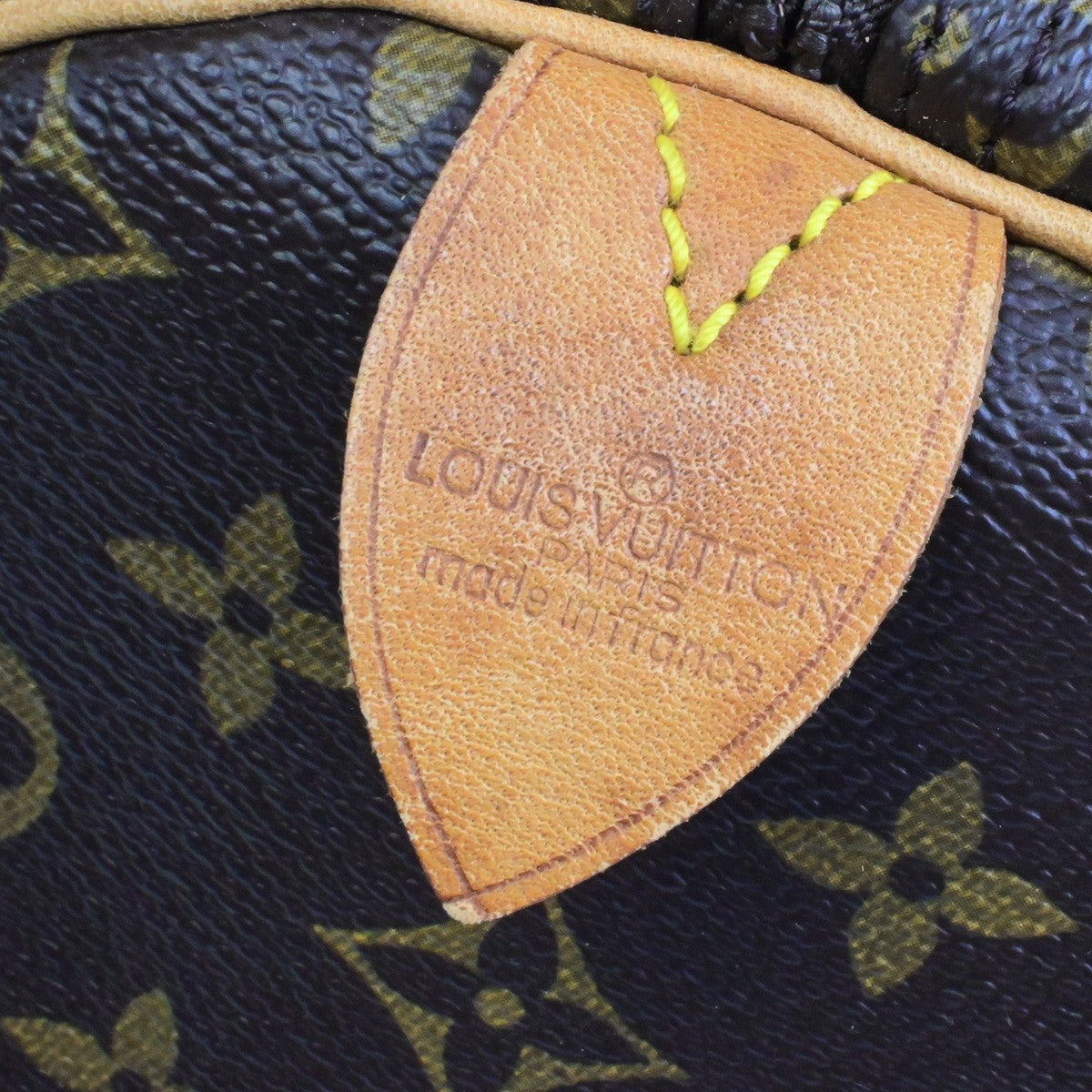 LOUIS VUITTON Keepall 55 Travel Hand Bag Monogram Leather Brown M41424 92YH095