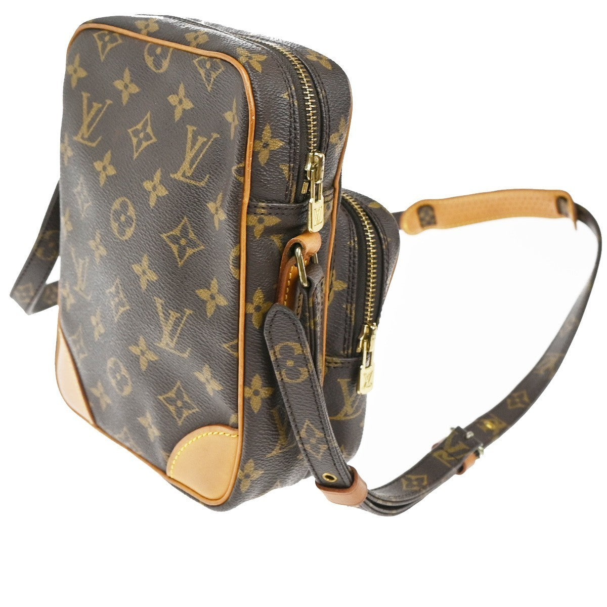 LOUIS VUITTON Amazon Crossbody Shoulder Bag Monogram Leather BN M45236 80KC148