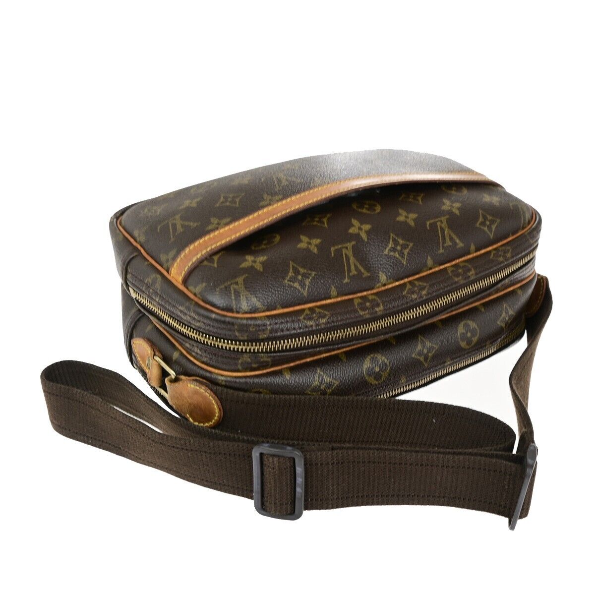 LOUIS VUITTON Reporter PM Crossbody Shoulder Bag Monogram Leather M45254 32HC088