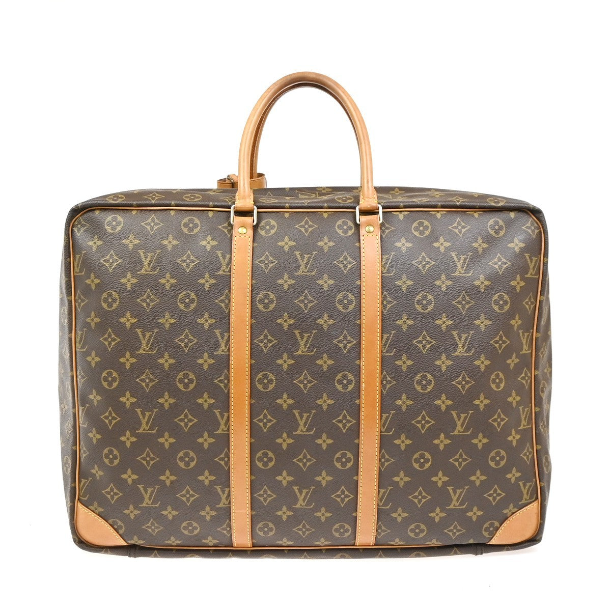 LOUIS VUITTON Sirius 50 Travel Hand Bag Monogram Leather Brown M41406 36YJ161