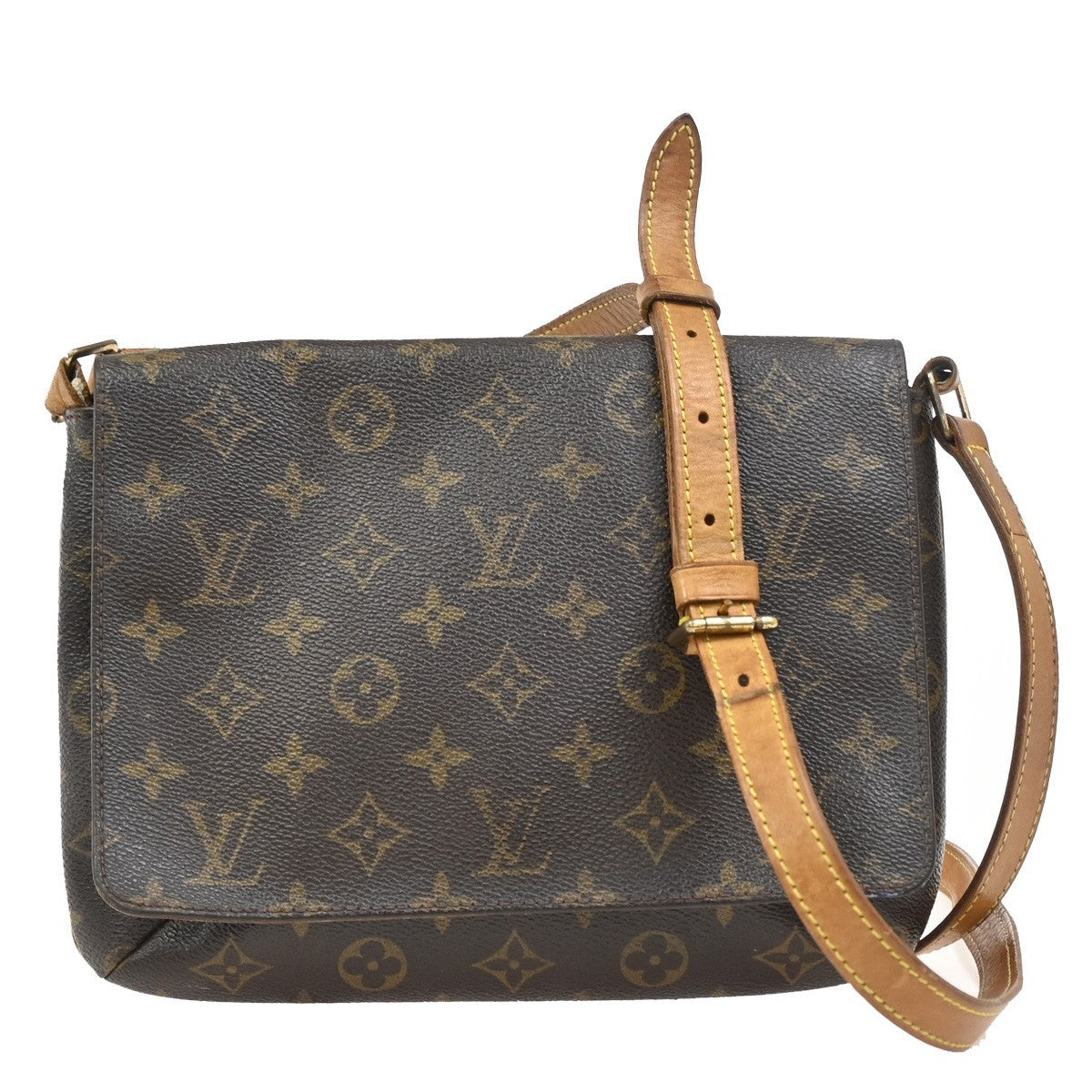 LOUIS VUITTON Musette Tango Long Shoulder Bag Monogram Leather M51388 86DA094