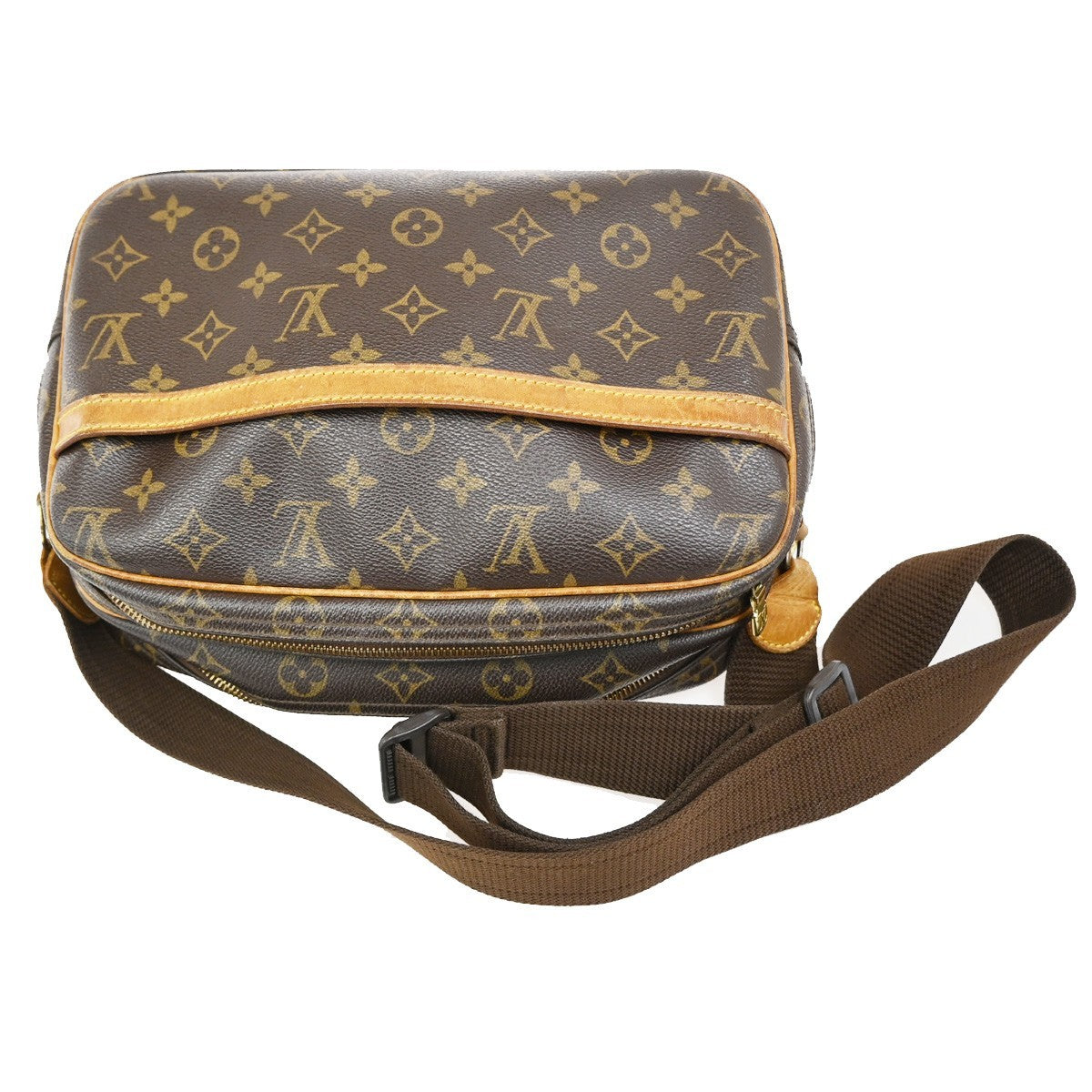 LOUIS VUITTON Reporter PM Crossbody Shoulder Bag Monogram Leather M45254 32KB723