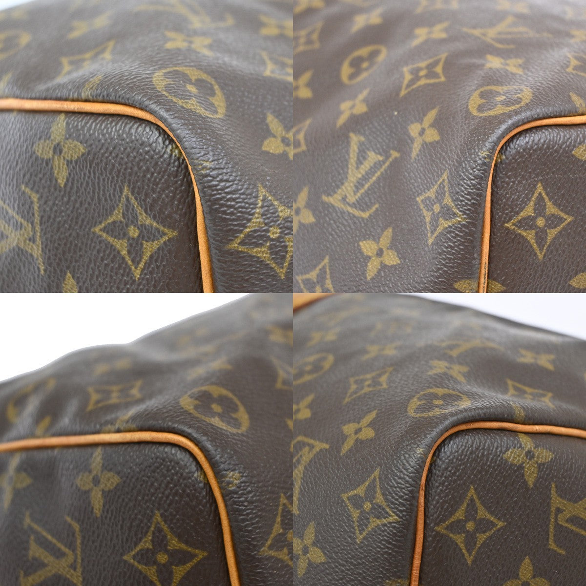 LOUIS VUITTON Keepall Bandouliere 50 2Way Hand Bag Monogram Brown M41416 16EF936