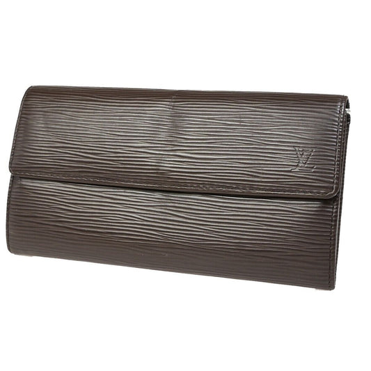 LOUIS VUITTON Porte Monnaie Credit Long Bifold Wallet Epi Leather M6357D 02HB978