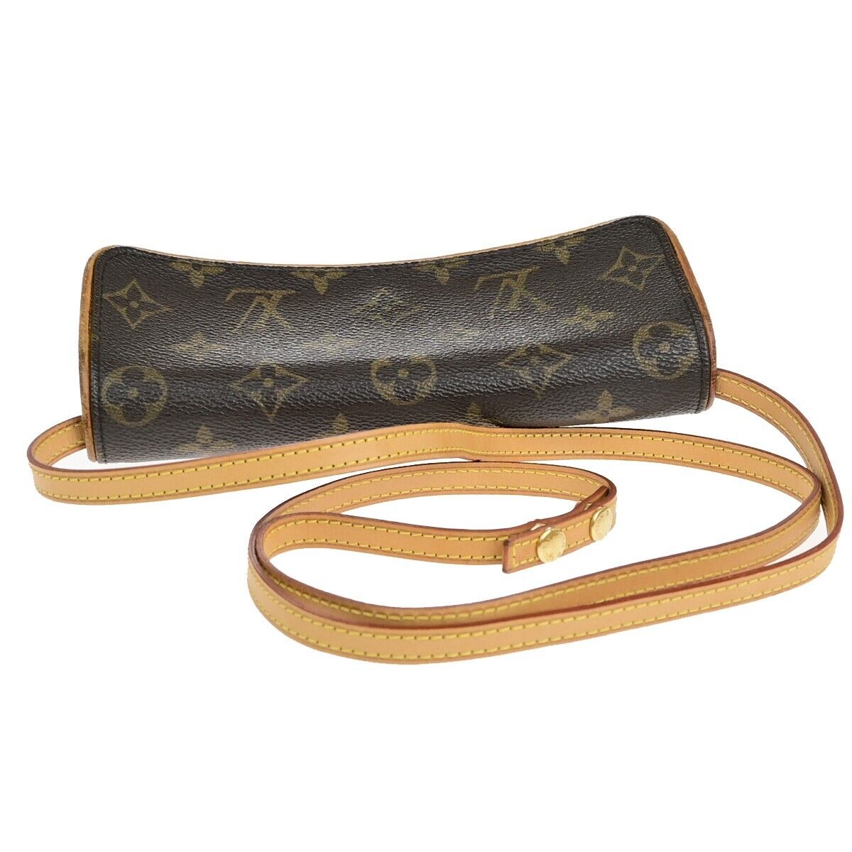 LOUIS VUITTON Pochette Twin PM 2Way Shoulder Clutch Bag Monogram M51854 34EC027