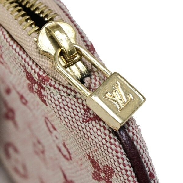 LOUIS VUITTON Porte Monnais Rond Coin Case Monogram Mini Red M92462 39FA784