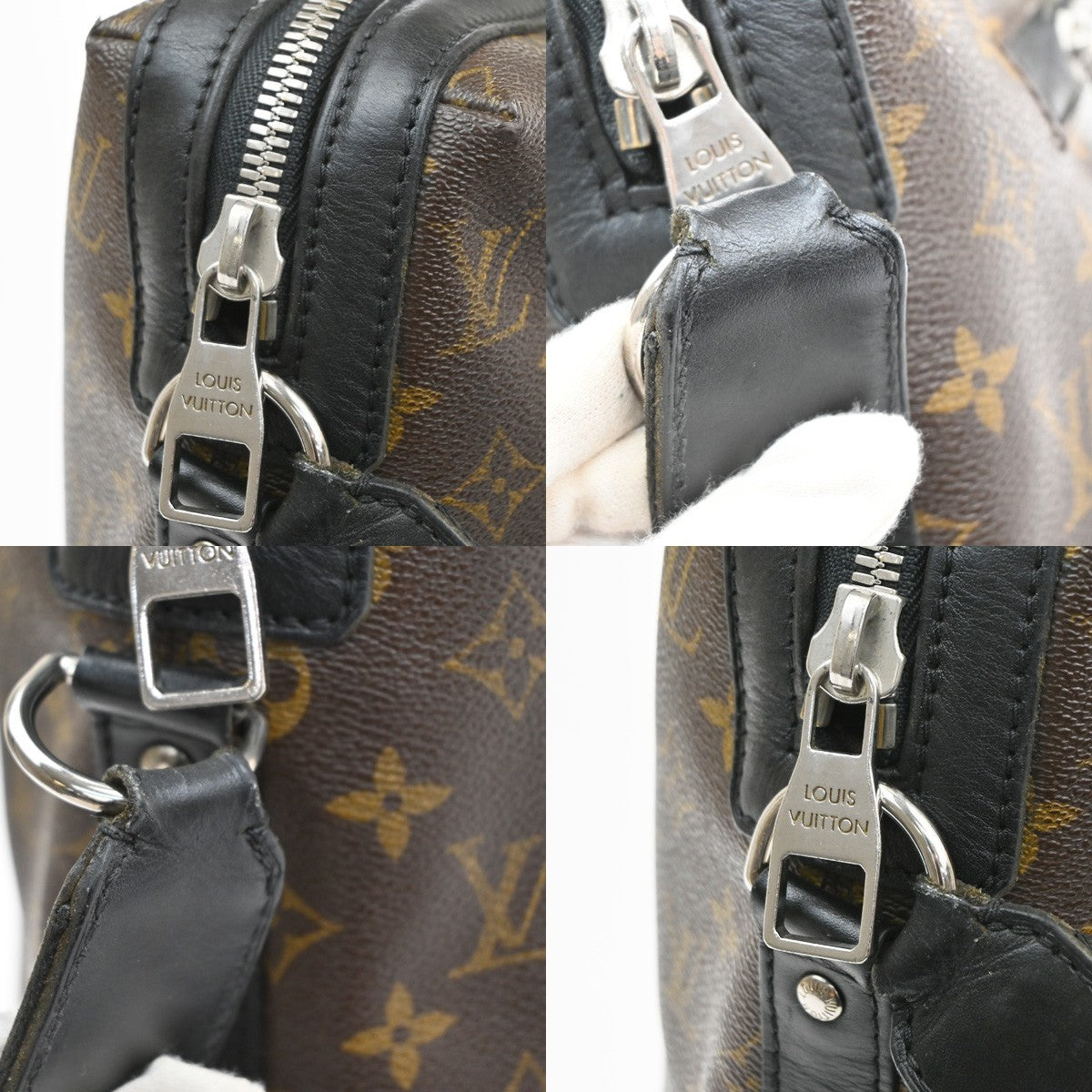 LOUIS VUITTON Torres Shoulder Bag Monogram Macassar Leather BN BK M40387 18MA647