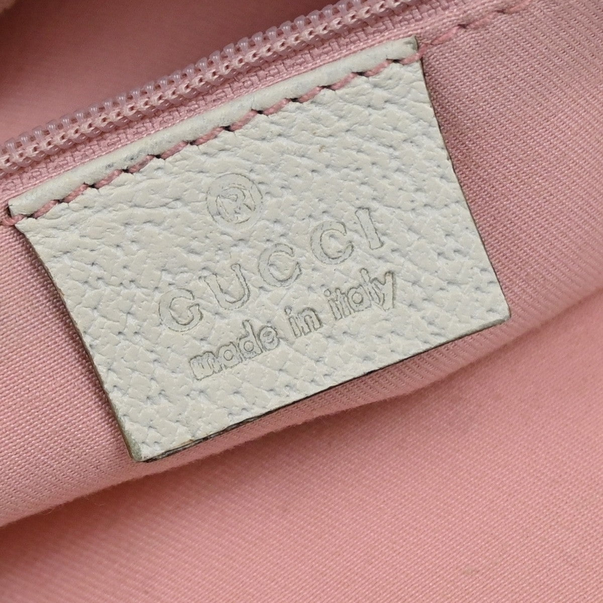 GUCCI Abbey GG Pattern Crossbody Shoulder Bag Canvas Leather Pink Italy 67YJ159