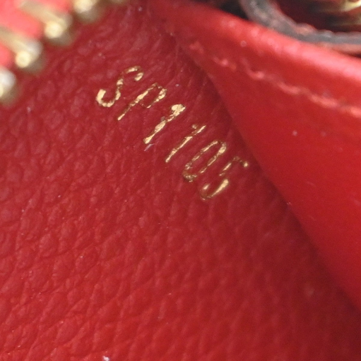 LOUIS VUITTON Zippy Wallet Long Wallet Monogram Empreinte Red M60737 62KP130