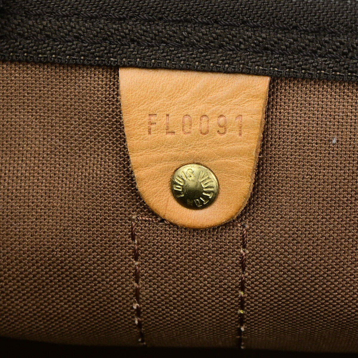 LOUIS VUITTON Keepall 50 Travel Hand Bag Monogram Leather Brown M41426 76SJ513