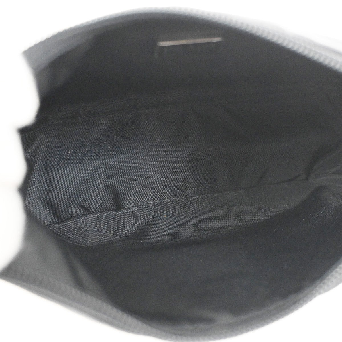 PRADA Logo Tessuto Mini Shoulder Hand Bag Nylon Black SHW Italy 32YJ188