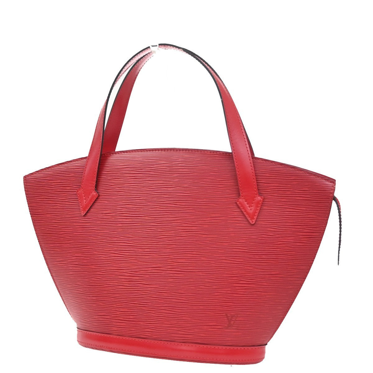 LOUIS VUITTON Saint Jacques Shoulder Hand Bag Epi Leather Red M52277 74RL925