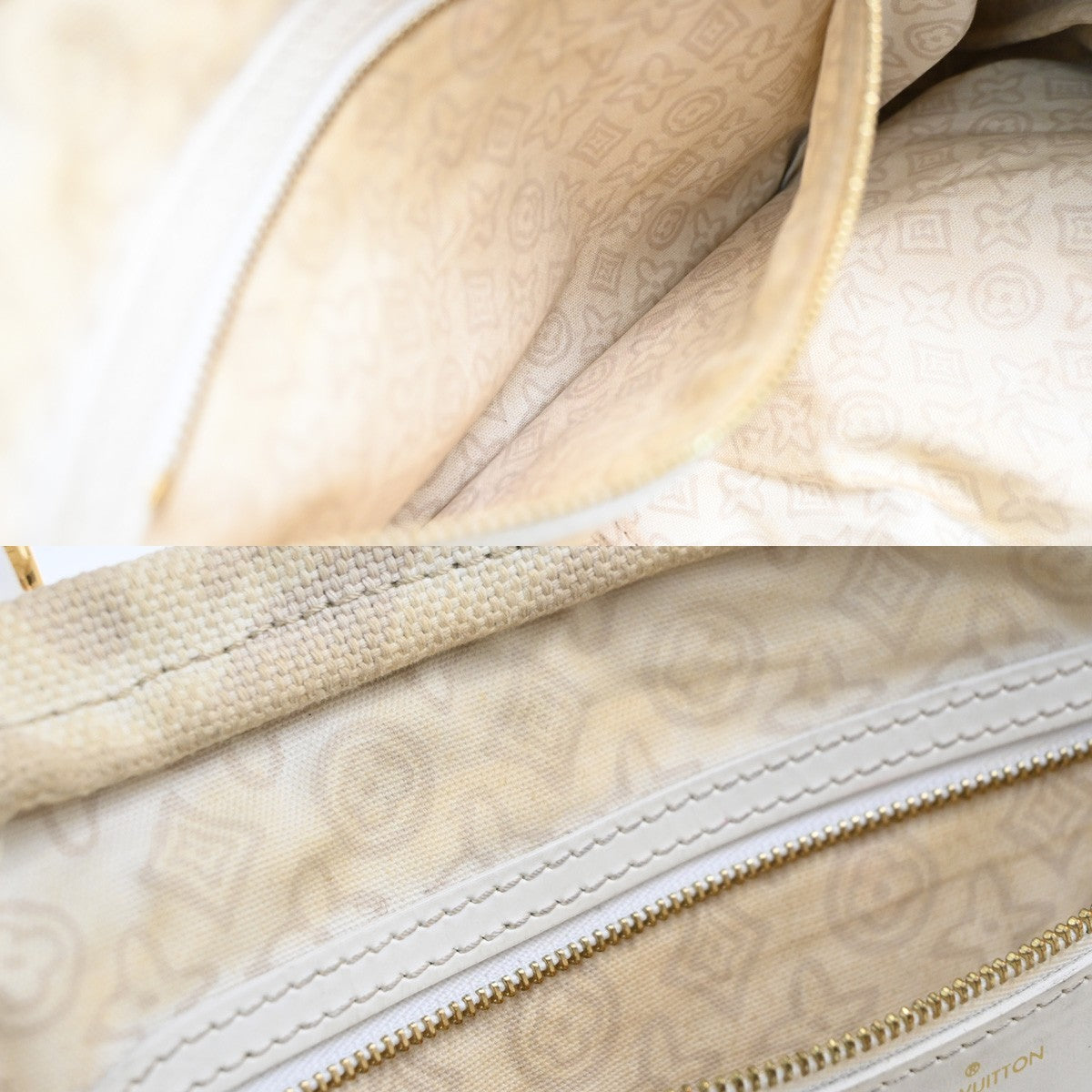 LOUIS VUITTON Tahitienne PM Cruise Tote Bag Canvas Leather BE M95674 31MA489