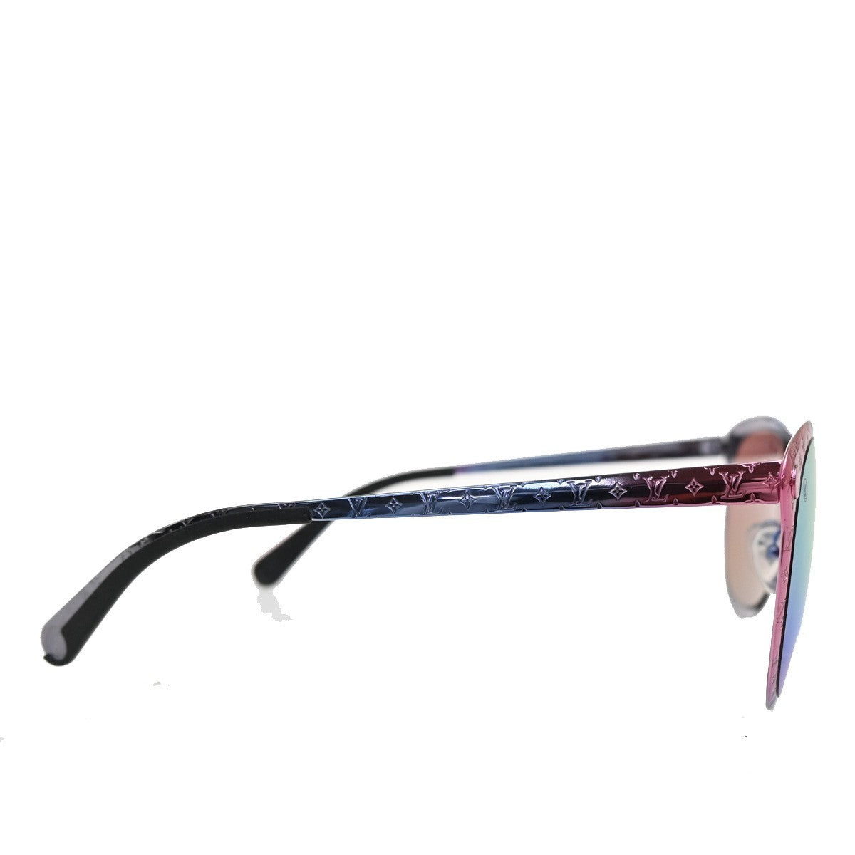 LOUIS VUITTON Monogram Vertigo Sunglasses Plastic Metal Z0965U Multi 30RL210