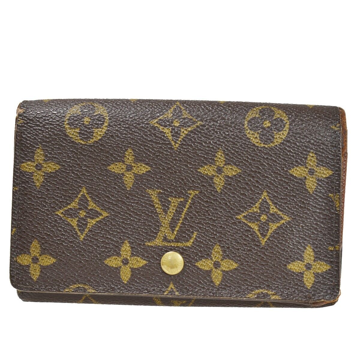 LOUIS VUITTON Porte Monnaie Billets Tresor Bifold Wallet Monogram M61730 05YB792