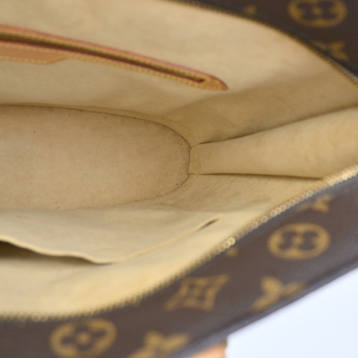 LOUIS VUITTON BABYLONE Shoulder Bag Monogram Leather Brown France M51102 74ZA031