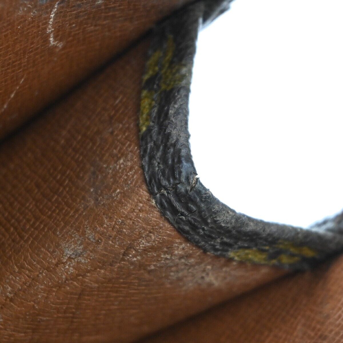 LOUIS VUITTON Poche Documents Clutch Bag Monogram Leather Brown M53457 67EA254