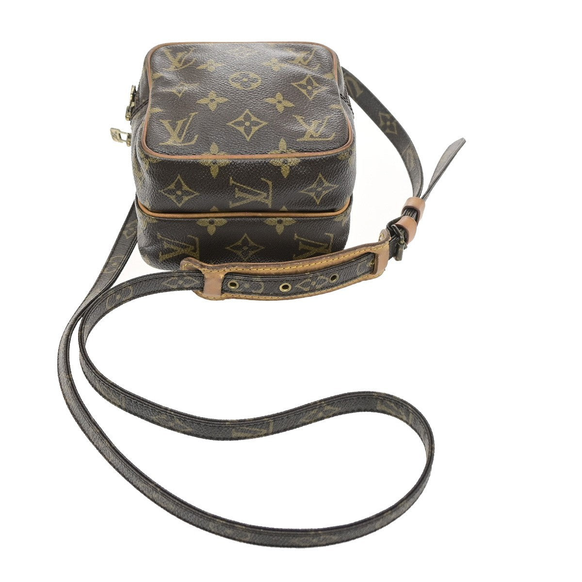 LOUIS VUITTON Mini Amazon Shoulder Bag Monogram Leather Brown M45238 32SA168