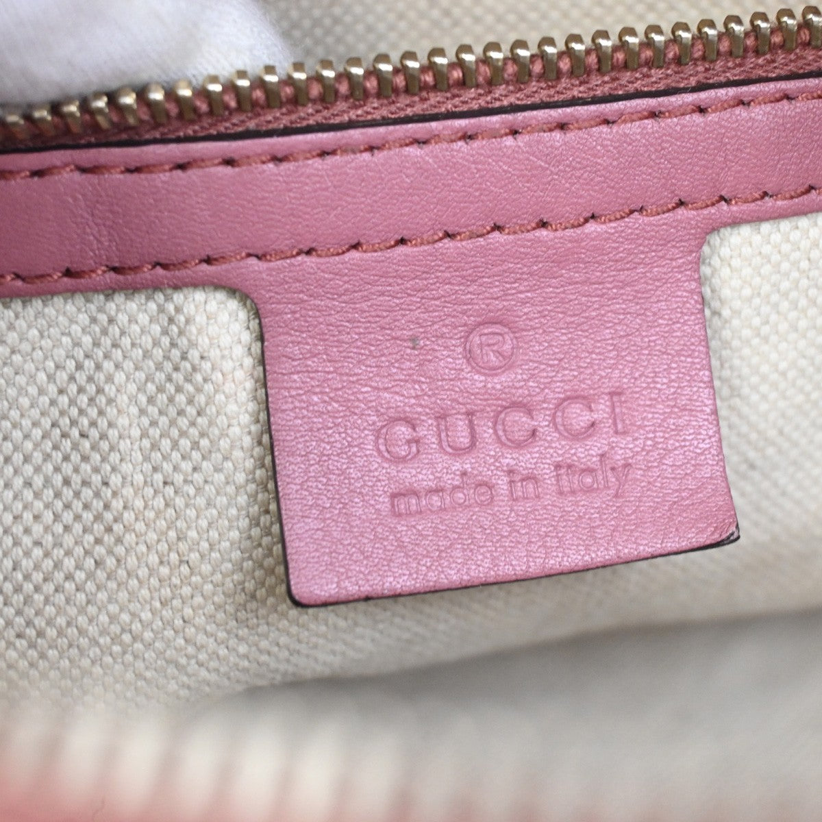 GUCCI Microguccissima 2Way Shoulder Hand Bag Embossed Leather Pink GHW 85ZA282