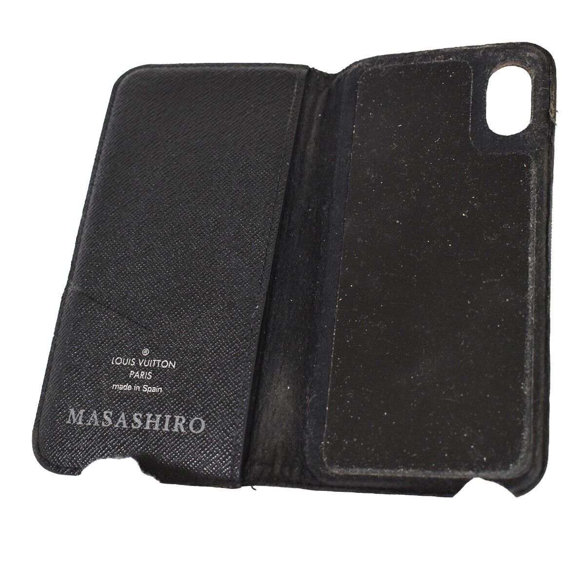 LOUIS VUITTON 4 Set Wallet Key iPhone Case X Monogram Eclipse Azur epi 60YC310