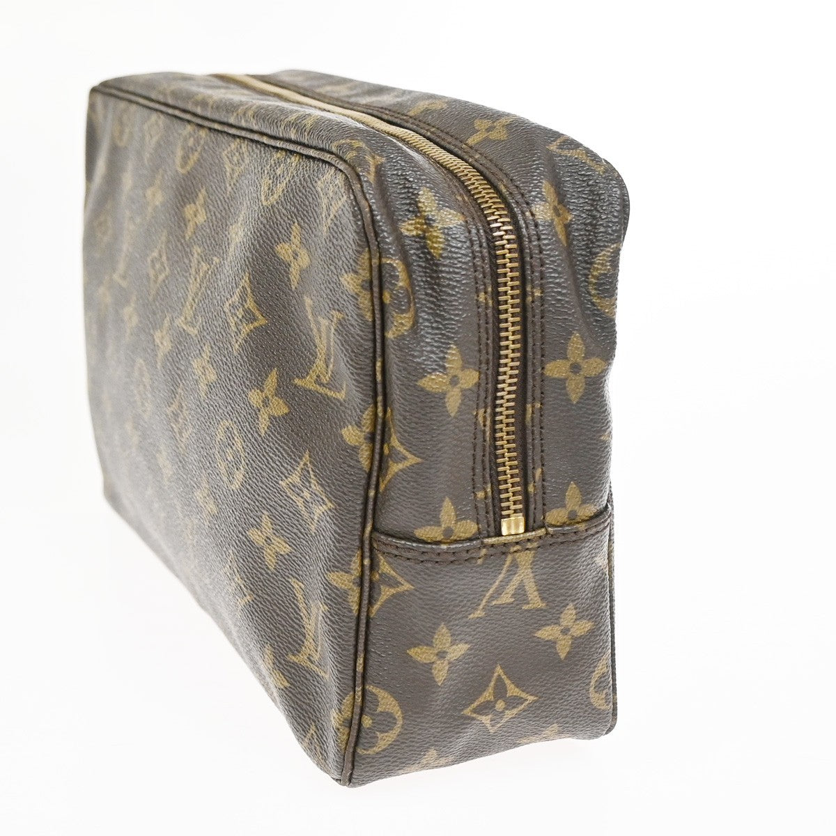 LOUIS VUITTON Trousse Toilette 28 Clutch Hand Bag Monogram Brown M47522 65CA921