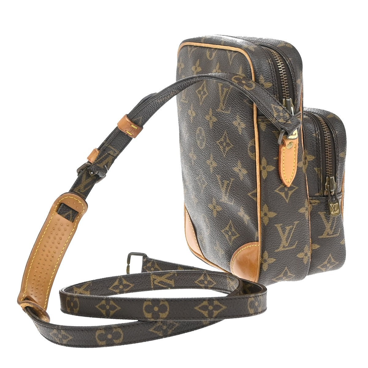 LOUIS VUITTON Amazon Crossbody Shoulder Bag Monogram Leather BN M45236  60SA125