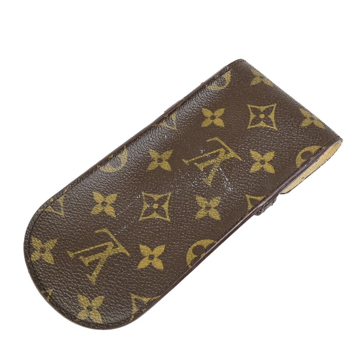 LOUIS VUITTON Etui Lunette Lava Glasses Case Monogram Leather BN M62970 04EB563