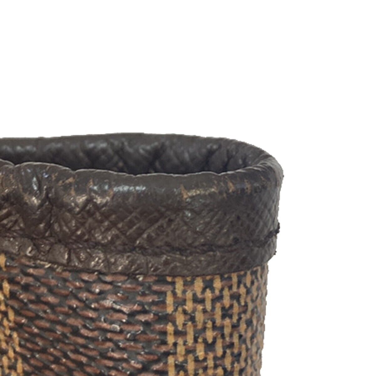 LOUIS VUITTON Marais Shoulder Bag Damier Ebene Leather Brown N42240 84EA283