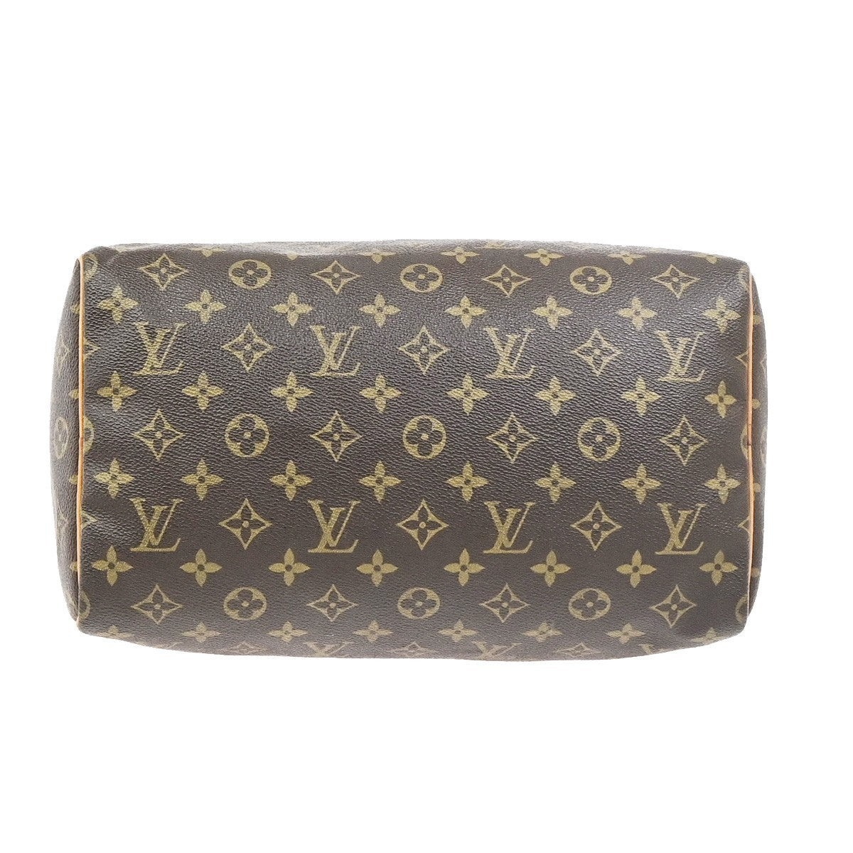 LOUIS VUITTON Speedy 30 Travel Hand Bag Monogram Leather Brown M41526 20KD153